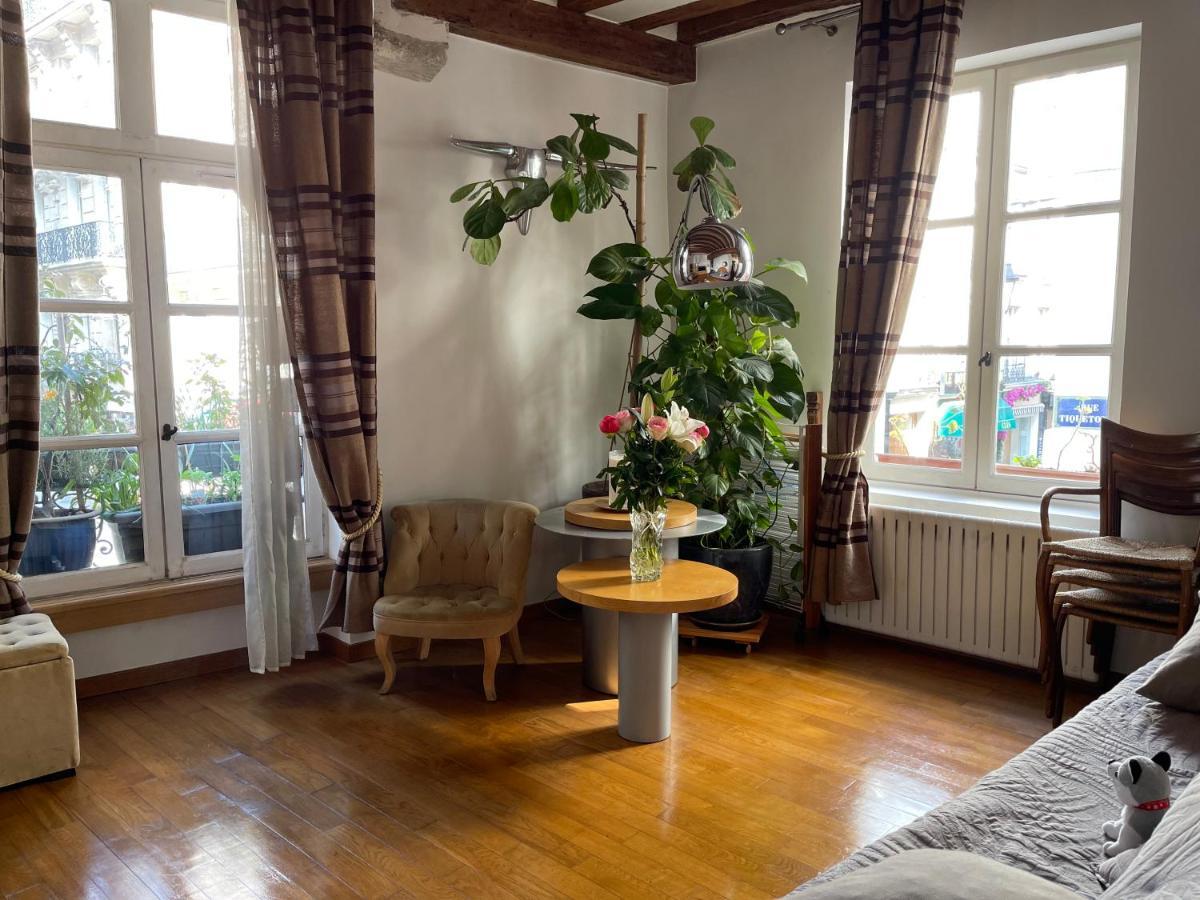 巴黎Quartier Montorgueil, Voie Pietonne, Dans Un Immeuble Du Xveme公寓 外观 照片