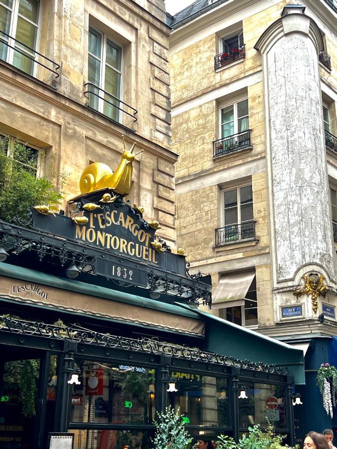 巴黎Quartier Montorgueil, Voie Pietonne, Dans Un Immeuble Du Xveme公寓 外观 照片