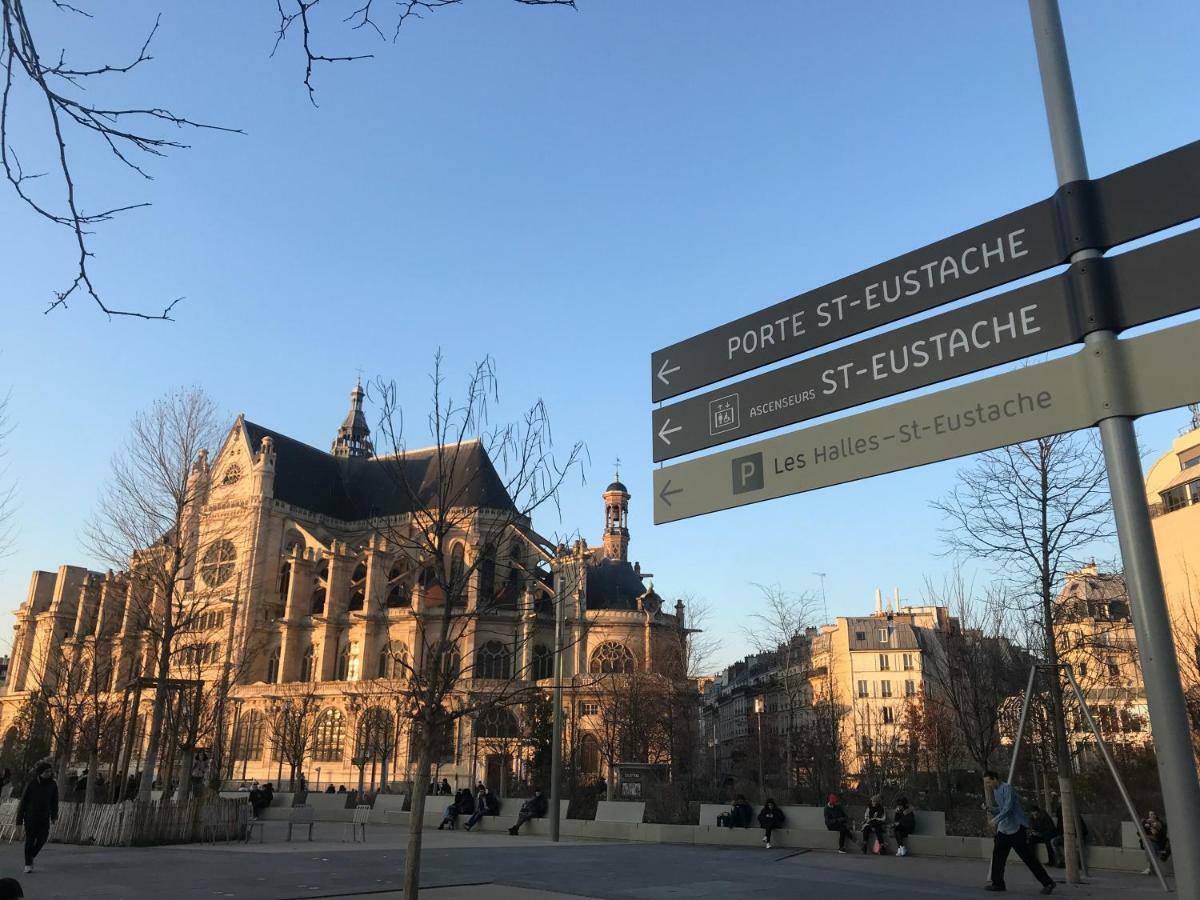 巴黎Quartier Montorgueil, Voie Pietonne, Dans Un Immeuble Du Xveme公寓 外观 照片