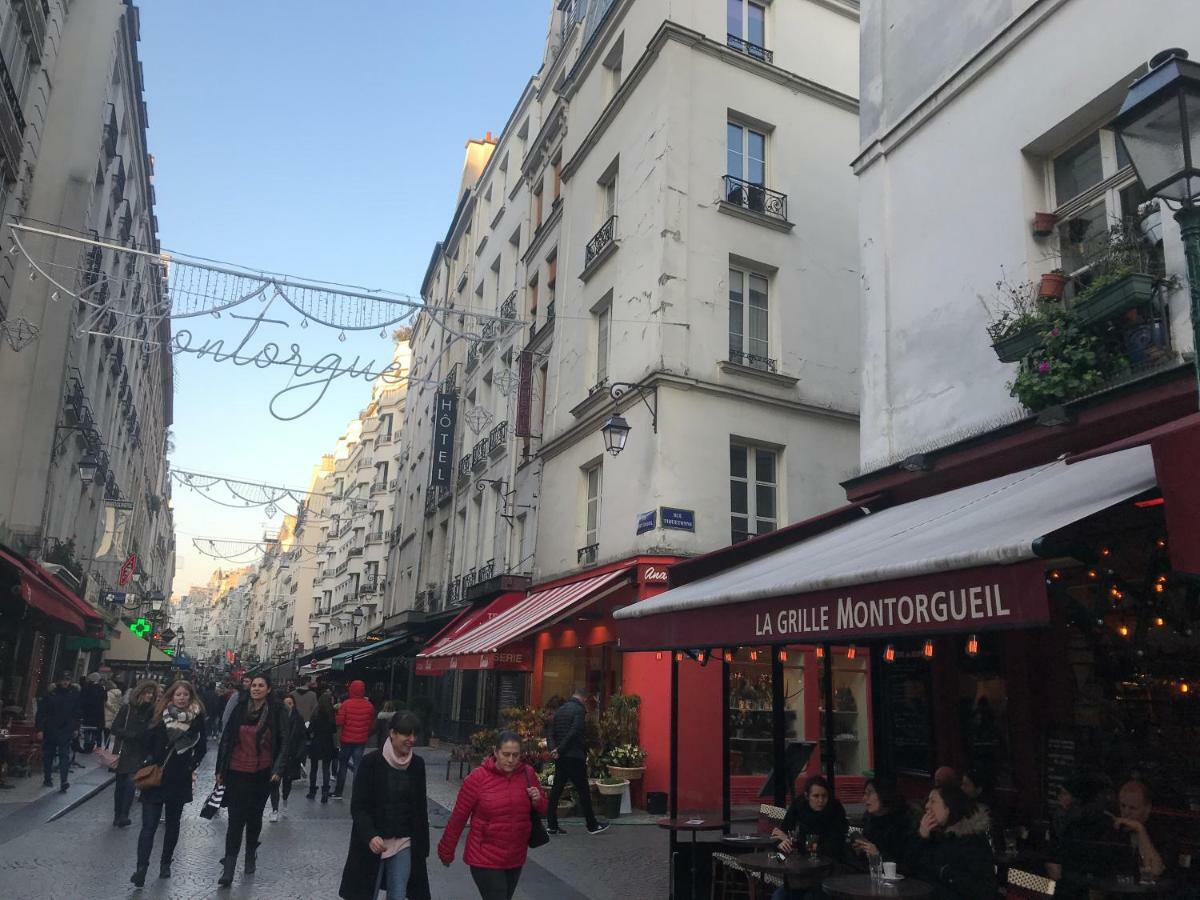 巴黎Quartier Montorgueil, Voie Pietonne, Dans Un Immeuble Du Xveme公寓 外观 照片